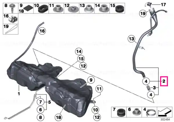 Tub umplere plastic - BMW Cumpără acum