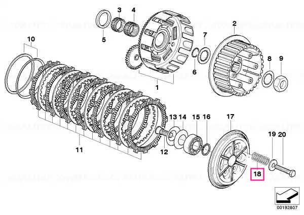 Set arcuri - BMW Motorrad Reduceri