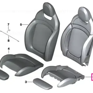 Vezi acum Foam part, sports seat - BMW - Mini