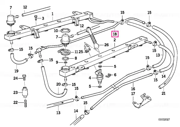 Fuel return line - BMW Cel mai bun preț