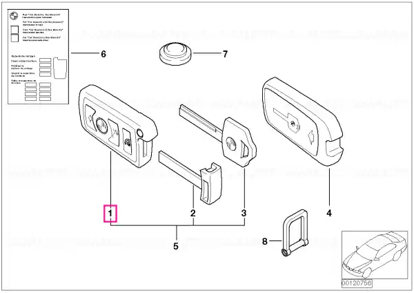 Radio remote control PCA 434 MHZ - BMW Premium