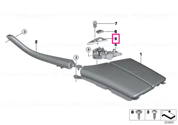 Preferatul clienților Tapiterie broască cot cromat - BMW
