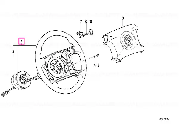 M technic steering wheel airbag - BMW Chilipir