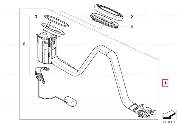 Promoție Delivery unit with in-tank pump, right - BMW