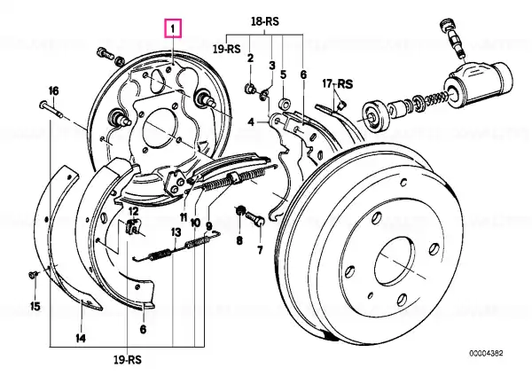 Reducere de preț Calliper carrier left - BMW