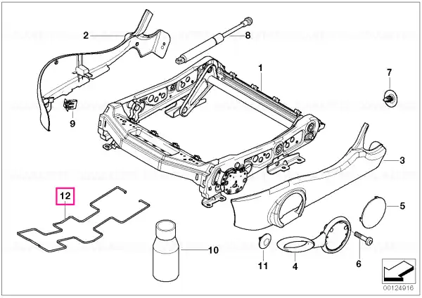 Premium Arcuire cadru scaun - BMW - Mini