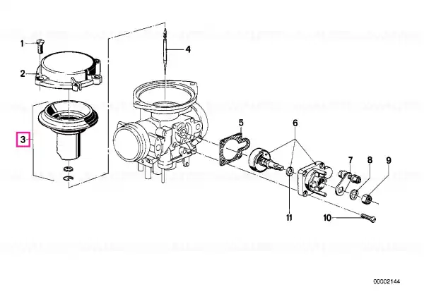 Retur ușor Piston - BMW Motorrad