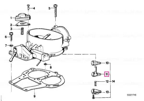 Kit diaphragm - BMW Lichidare de stoc