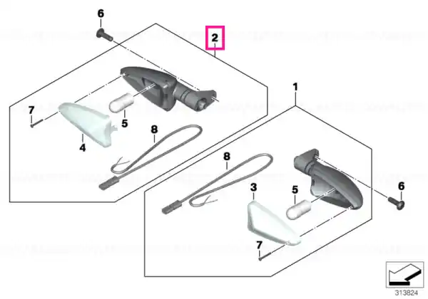 Turn indicator - BMW Motorrad Expediere rapidă