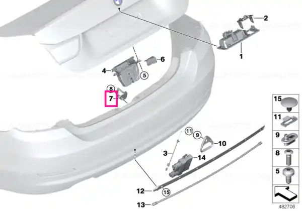 Ieftin Striker trunk lid - BMW