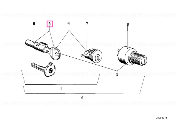 Plată securizată Lock - BMW Motorrad