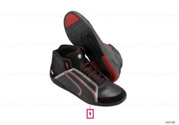 Reducere de preț BMW M sneakers 'Street Tuneo Mid' ANTHRAZ. 7,5/41