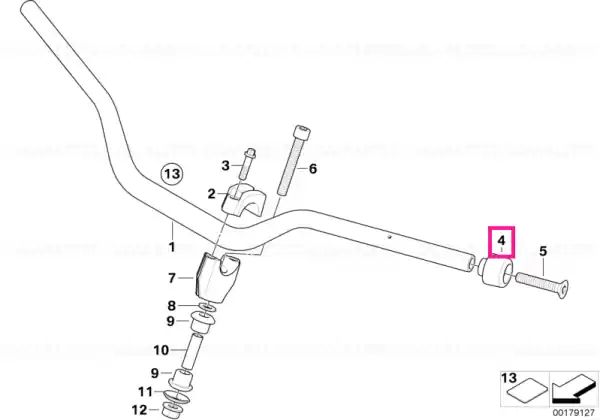 Ofertă specială Handlebar vibration absorber - BMW Motorrad