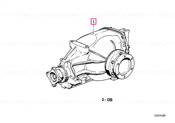 Exchange final drive, differential 25% I=41:11=3,73 - BMW Super ofertă