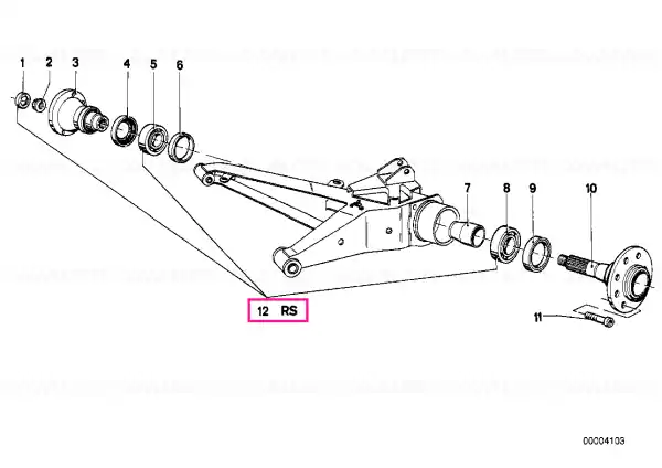 Kit reparație rulment roată 30X62/40X80 - BMW Retur gratuit