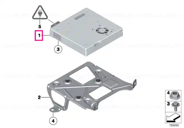 TV module ISDB-T - BMW Transport gratuit