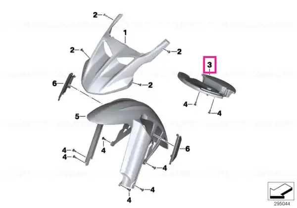 Capac punte furculă - BMW Motorrad Cumpără acum