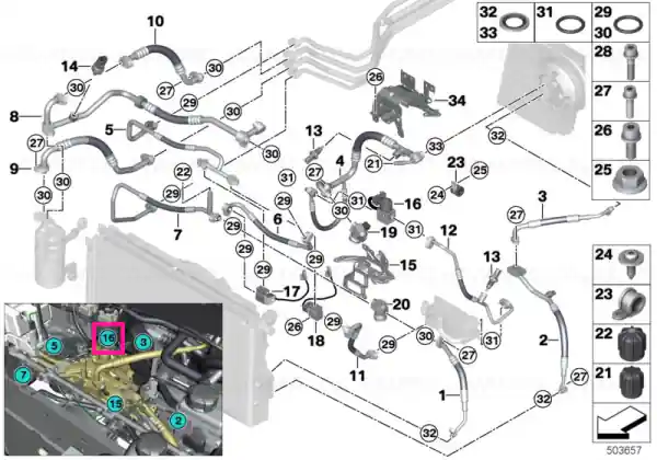 Noutate Supapă expansiune electrică - BMW