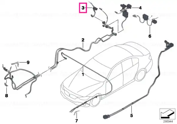 Positive battery lead HYBRID - BMW Reducere