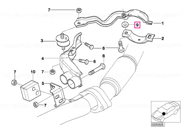 Șaibă 8,4-ST-ZNS - BMW Reducere extra