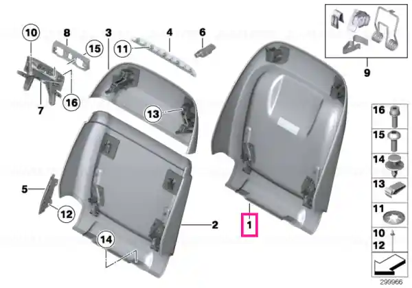 Rear section, basis VENETOBEIGE - BMW Cumpără acum