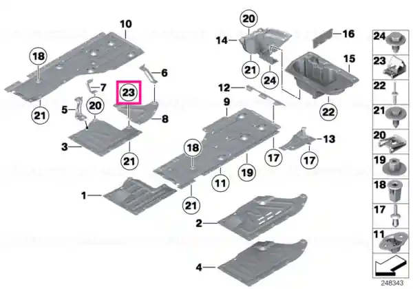 Disponibil imediat Piuliță C-clip cu capac - TS5 - BMW