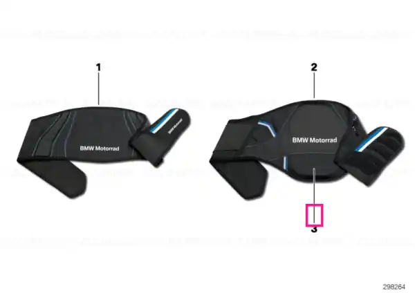 Protector rinichi belt Pro L/XL - BMW Motorrad Plată sigură