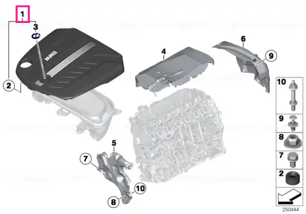 Capac acustic - BMW Livrare rapidă