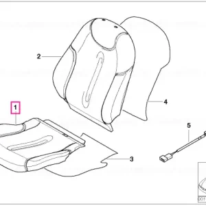 Transport gratuit Cot piele scaun bază T5PN PANTHER BL - BMW - Mini