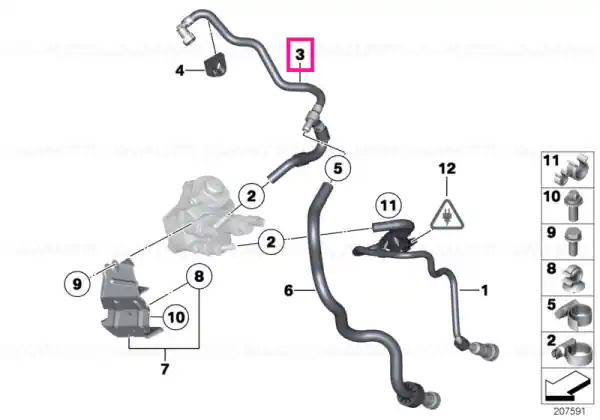 Popular Fuel return line - BMW
