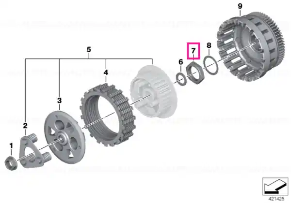 Piuliță M36X1,5 MKL - BMW Motorrad Vezi acum