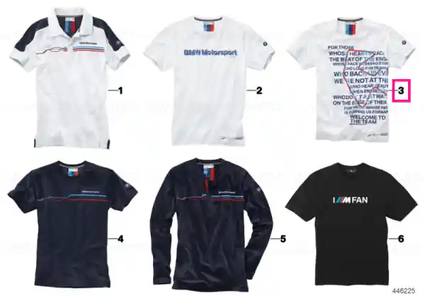 Ofertă specială BMW Motorsport T-shirt, men's, Graphic WHITE, S